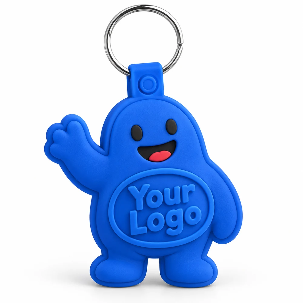 Custom Figure PVC Rubber Keychain